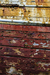 texture, peeling paint, wood, boat, wood - Material, backgrounds, plank