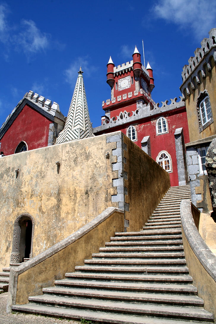 portugal, sintra, cas, architecture, landmark, europe, palace