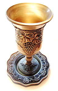 pohár, víno, Kiduš, židovský, Judaismus, Synagoga, sakrální