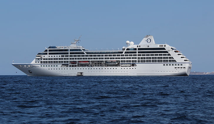 MS insignia, r klasse av cruiseskip, excursionist-en person tar, Cruiser, cruiseskip, Cruise, sjøen