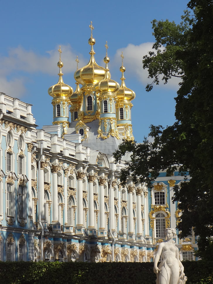 Ryssland, Palace, slott, Sankt petersburg, museet, Royal, Estate
