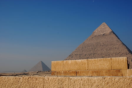 Egypt, starověké, archeologie, pyramida, dávat, Káhira, historické
