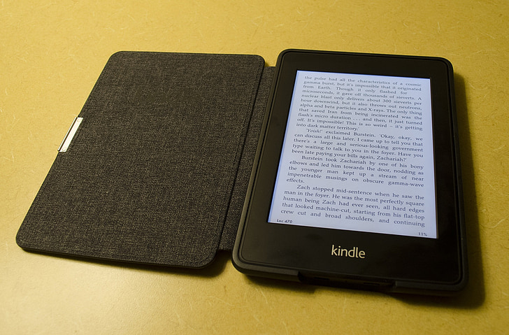 Kindle, Amazon, eBook, læser, e-bog, e-reader, Tablet
