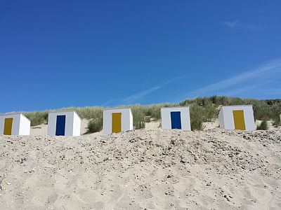 плаж, Холандия, море, крайбрежие, празник, пясък, природата
