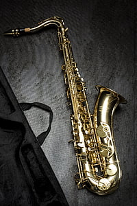 Saxophon, Musik, Still-Leben
