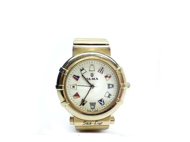 rellotge, veure, temps, or, luxe, marca, imatge