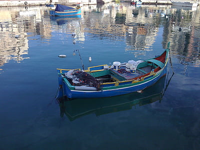 båd, vand, Pier