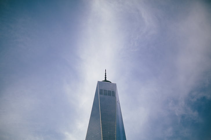 1 Svjetski trgovački centar, Države, arhitektura, grad, Manhattan, moderne, New york