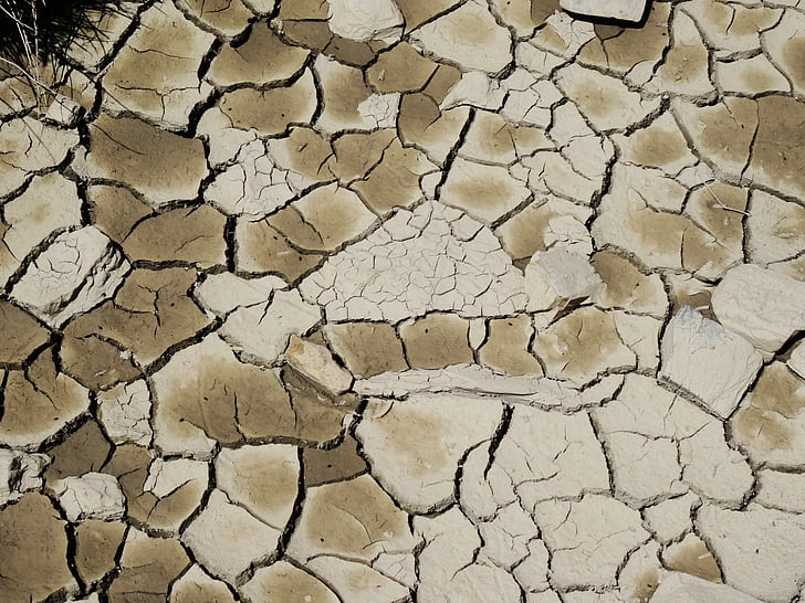 drought, mud, cracked earth, dry land