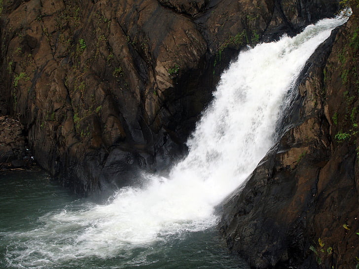 Dudhsagar, chute d’eau, Kristine sagar, Goa, Sahyadri, Ghâts occidentaux, Inde
