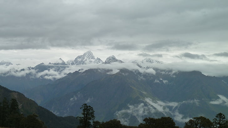 Trek, Himalaya, paysage, montagne, Trekking, PIC, nature
