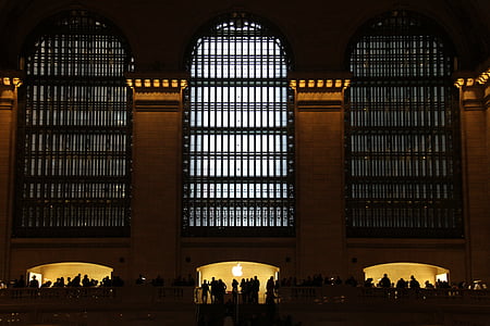 vlak, postaja, Grand central terminal, New york