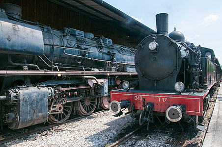 τρένο, μηχάνημα, Μουσείο, παλιά, μεταφορά, τροχός, μέταλλο
