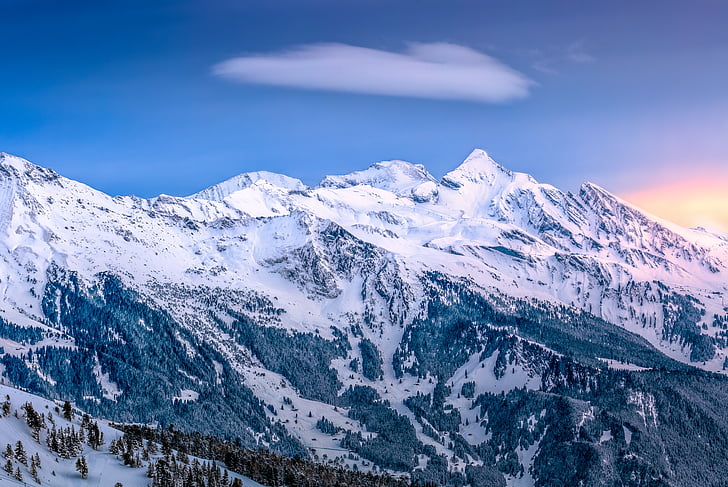 Kälte, Landschaft, Berg, Bergspitze, Natur, im freien, Panorama