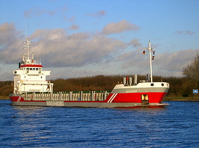 Schiff, Tanker, Kanal