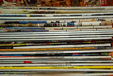 magazines, journals, newspaper reading