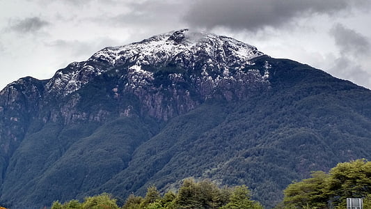 βουνά, Πουέρτο cisnes, περιοχή aysén, Χιλή, βουνό, φύση, σε εξωτερικούς χώρους