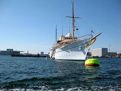 Kopenhagen, Danska, Royal yacht