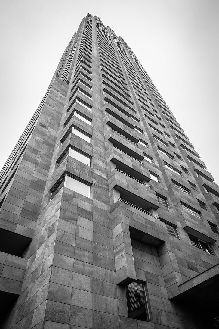 arkitektur, Rotterdam, skyskrabere