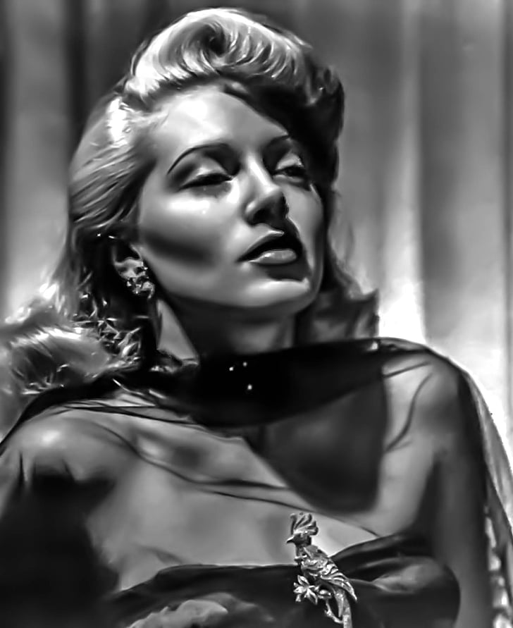Lana Turner - weiblich, Porträt, Hollywood, Schauspielerin