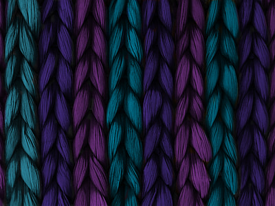 plano de fundo, weave, trança, azul, roxo, -de-rosa, textura