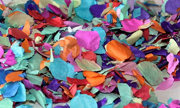 Confetti, đầy màu sắc, Đảng, partyaritkel, Carnival, New year's eve, Trang trí