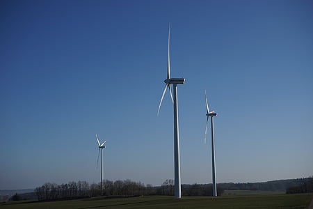 Vjetar snage parka, vjetropark, rotora, WKA, energije, energija vjetra, Proizvodnja energije