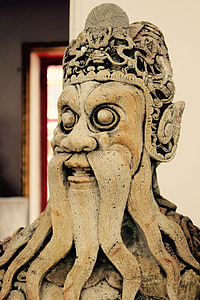 Konfucije, kip, Kina, skulptura, kamena figura, kompleks hramova, Azija