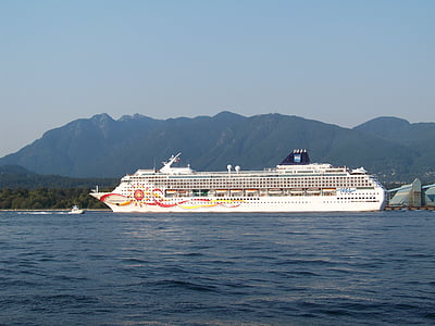Cruise, cruise schip, Noorse cruise, Oceaan, reizen, reis