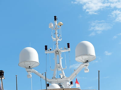 радар, Якщо таке обладнання, Навігація, антени, трансмісія, спілкування, яхти
