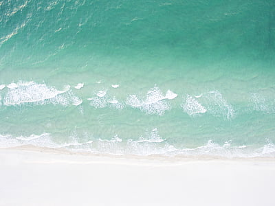 oceano, ondas, mar, água, onda, areia, sem pessoas