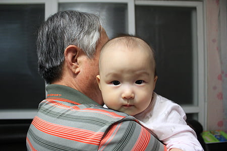 bestefar, Baby, kjærlighet