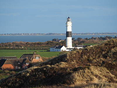 Deniz feneri, Sylt, Kuzey friesland, ada