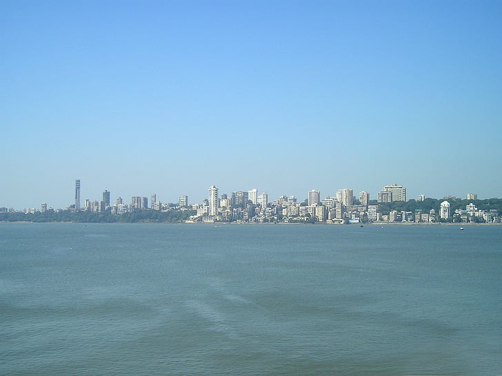 Indien, Mumbai, Bombay, City, skyline