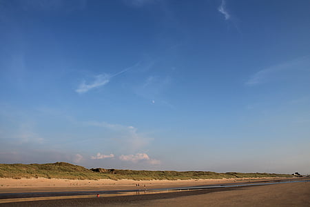 Nordsjön, stranden, Holland, Holiday, kusten, sand beach, sommar