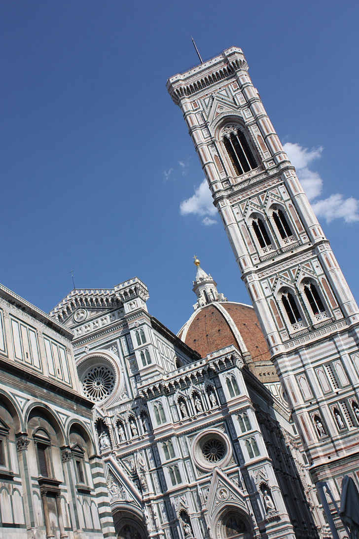 Florens, Duomo, konst, arkitektur, Giotto, Toscana