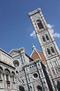 Firence, Duomo, umetnost, arhitektura, Giotto, Toskana