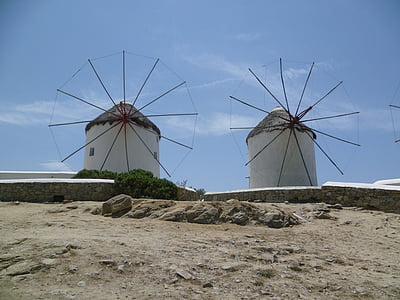windmill, holiday, landmark, summer, travel, tourism, vacation