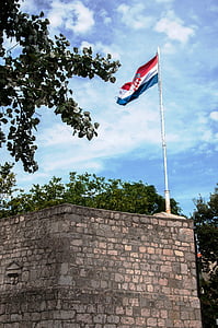 флаг, Хорватия, Истрия, Август, Отель Borgo