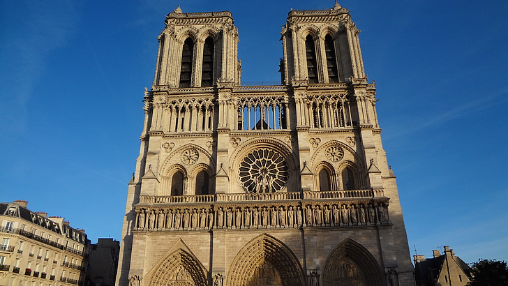 Notre dame, Frankrijk, Kathedraal, Parijs
