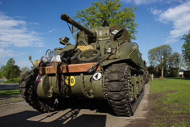 tank, rubsvoertuig, vehicle, liberation