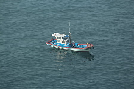haeundae пляж, разів, море, рибальські човни, рибалка, Риболовля, Зенджан крейсера