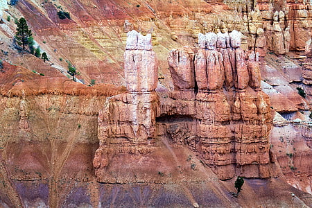 Bryce canyon, paunsaugunt visoravni, Utah, krajolik, Zapad SAD-a, prirodne znamenitosti, Nacionalni park