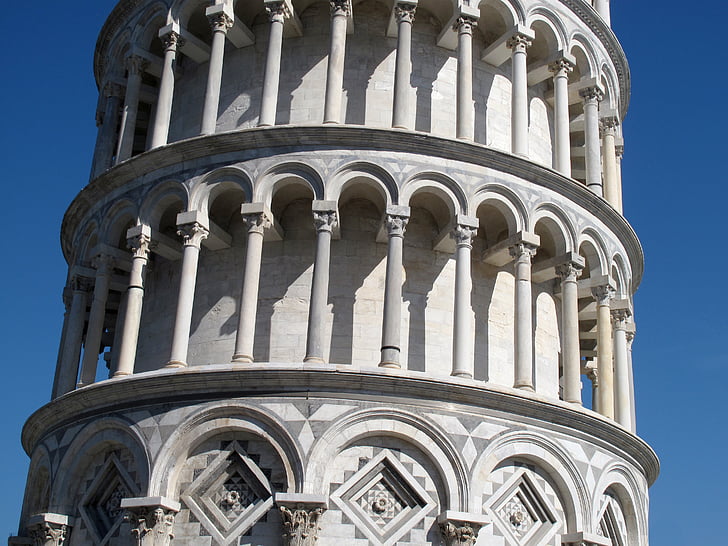 Italien, Pisa, tornet, det lutande tornet