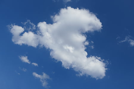 Cloud, federwolke, krásny, Sky, modrá, anjel, anjel cloud