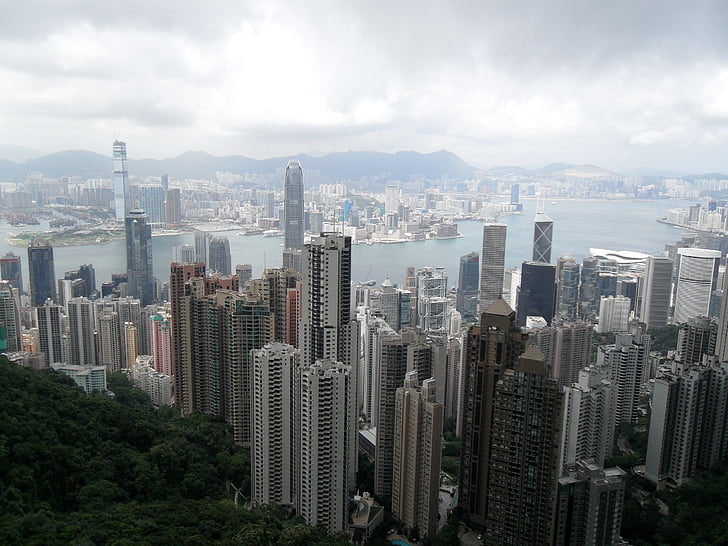 Hongkong, arkitektur, Kina