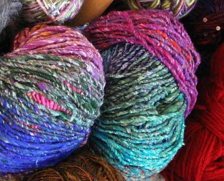 filato, lana, Colore, fatto a mano, tessile, mestiere, Hobby