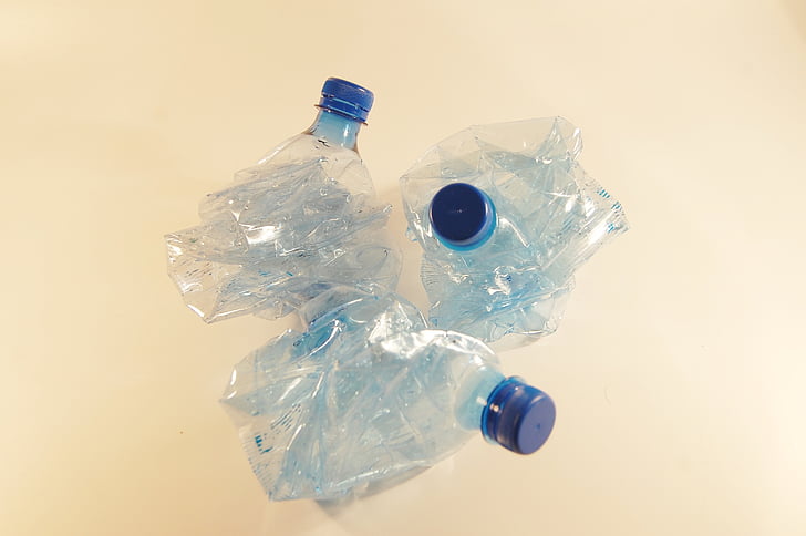 botol plastik, daur ulang, plastik, dengan berpartisipasi dalam, sampah, limbah, dump sampah