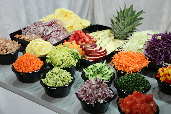 grøntsager, frugt, spise, frugter, vitaminer, frugt stander, Frisch