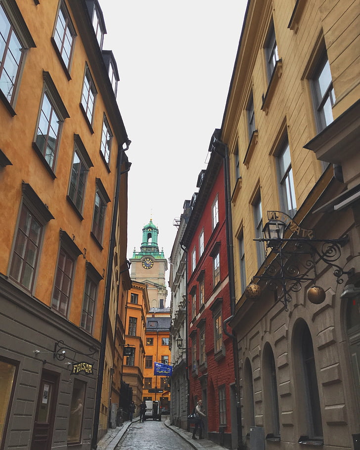 Stockholm, byen, Sverige, Europa, Skandinavia, reise, skyline